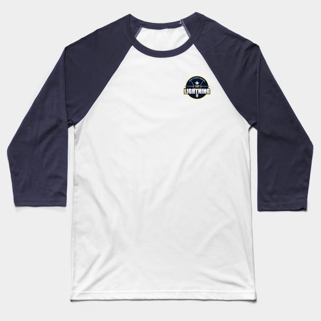 F-35 Lightning 2 Patch (Small logo) Baseball T-Shirt by TCP